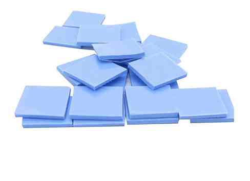 100PCS 12X12X1.5MM THERMAL SILICONE PADS